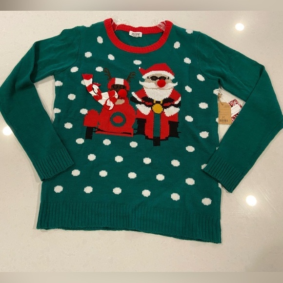 Ugly Christmas Sweater Women’s Small With Tags - Picture 4 of 13